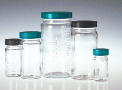 带刻度透明圆形广口瓶