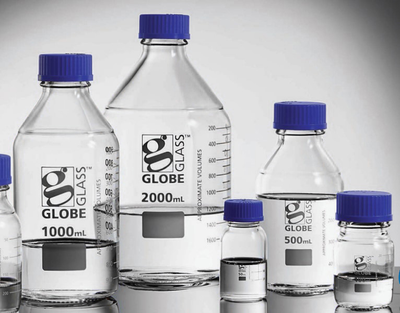 GL 45蓝盖玻璃存储瓶